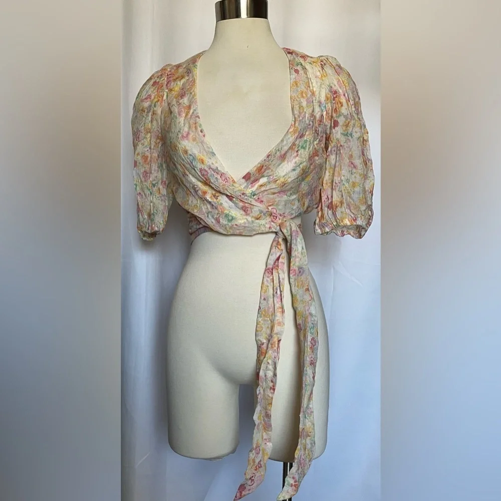 MinkPink Elvire wrap top - Picture 8 of 9